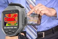 Thermal imaging testing